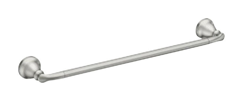 MOEN - Moen Hilliard Brushed Nickel Towel Bar 18 in. L Metal