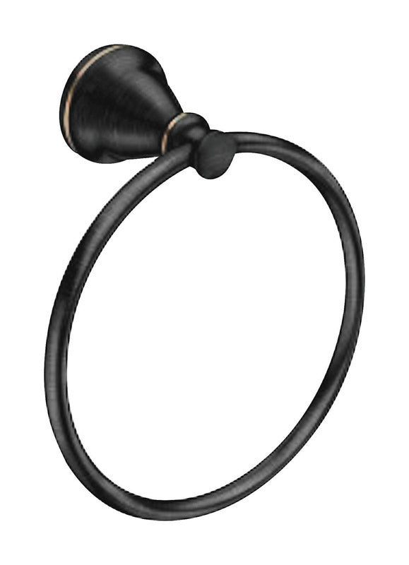 MOEN - Moen Hilliard Mediterranean Bronze Towel Ring Metal