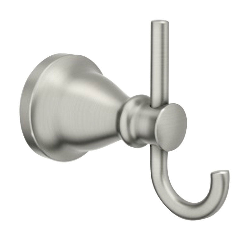 MOEN - Moen Hilliard 2 in. W X 2.34 in. L Brushed Nickel Robe Hook