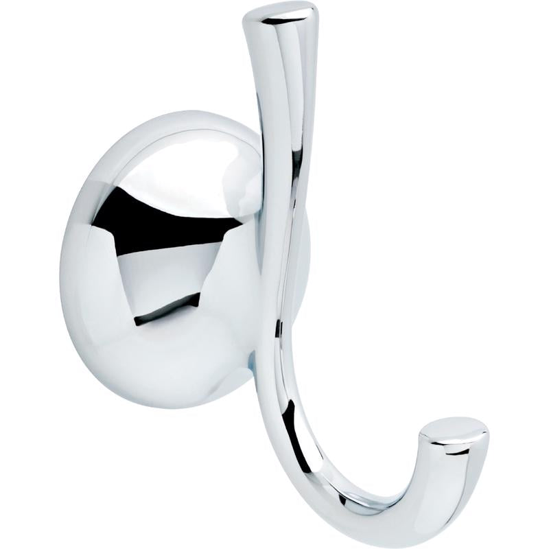 DELTA - Delta Foundations 4.07 in. H X 3.29 in. W X 2.28 in. L Chrome Silver Robe Hook