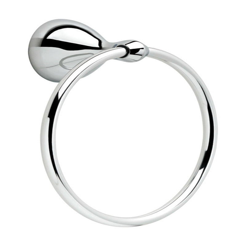 DELTA - Delta Foundations Chrome Silver Towel Ring Die Cast Zinc