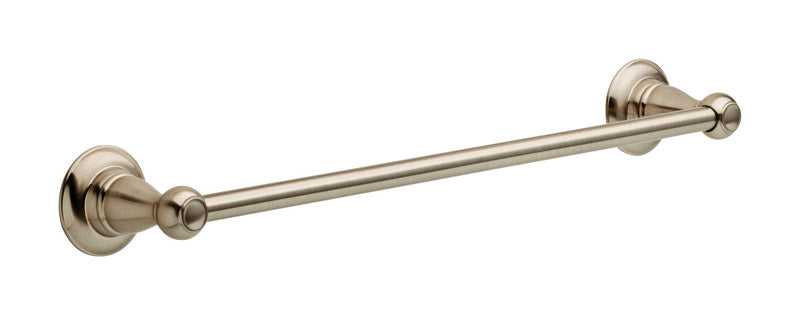 DELTA - Delta Porter Brushed Nickel Towel Bar 18 in. L Die Cast Zinc