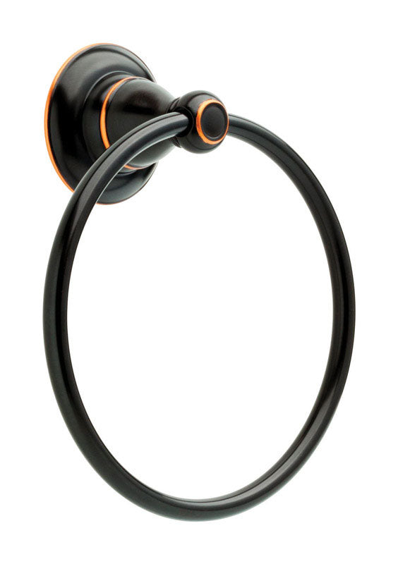 DELTA - Delta Porter Oil Rubbed Bronze Towel Ring Die Cast Zinc