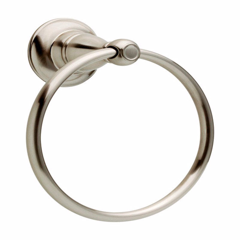 DELTA - Delta Porter Brushed Nickel Towel Ring Die Cast Zinc