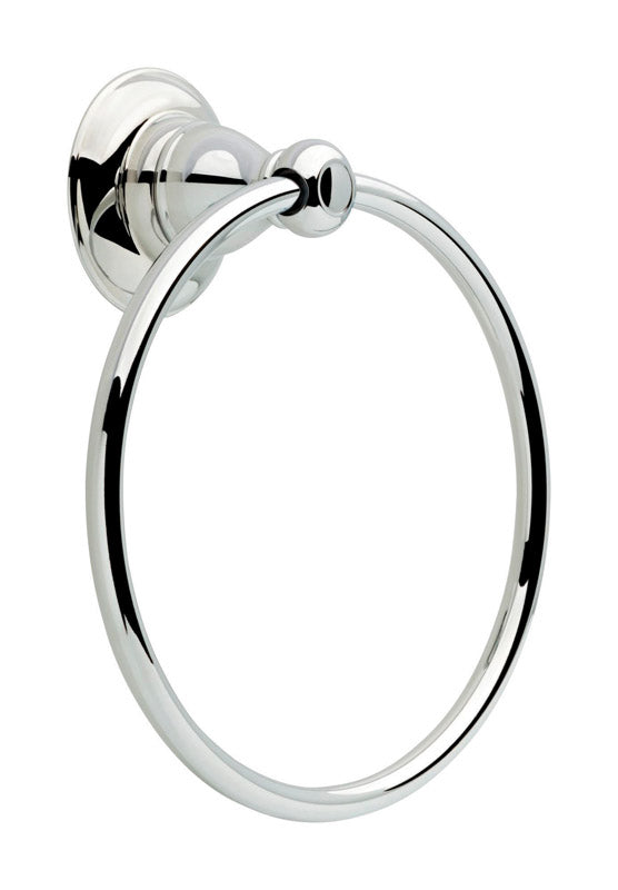 DELTA - Delta Porter Chrome Towel Ring Die Cast Zinc