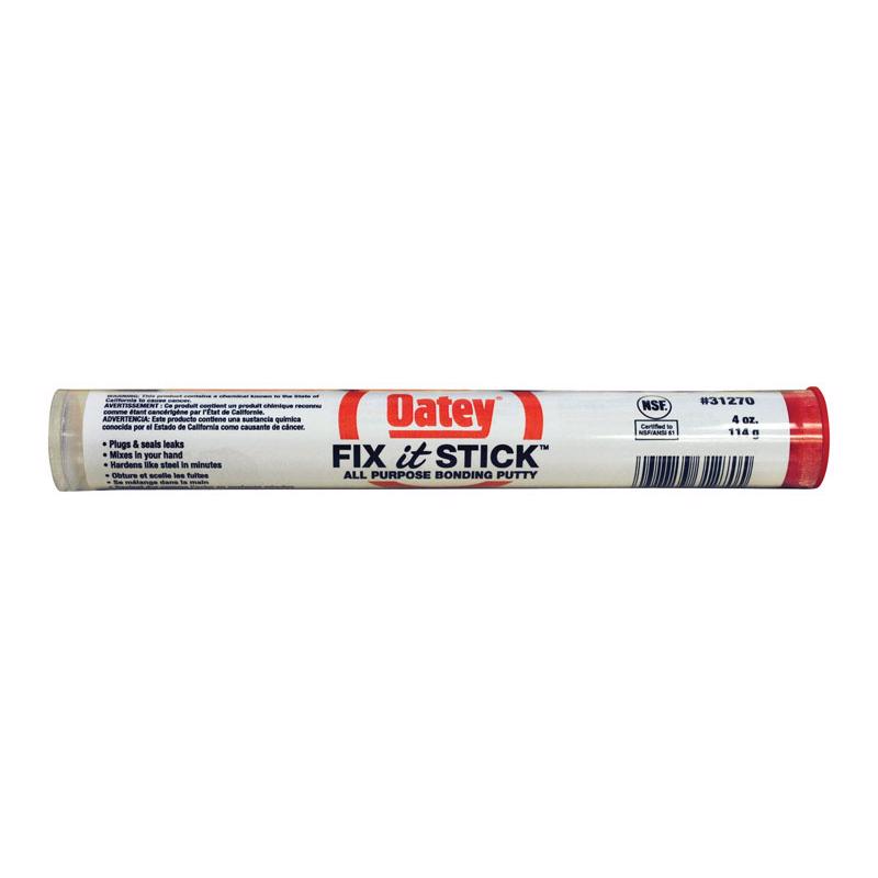 OATEY - Oatey Fix-It Gray Plumbers Putty 4 oz - Case of 12