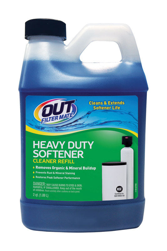 OUT - OUT Filter Mate Water Softener Cleaner Refill Liquid 64 oz - Case of 4