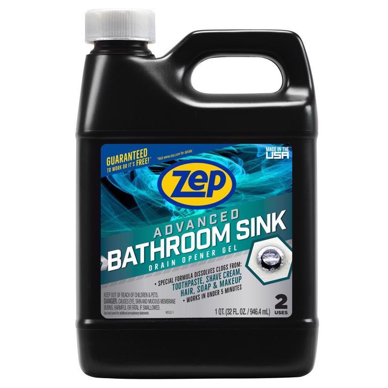 ZEP - Zep Advanced Bathroom Sink Gel Drain Opener 1 qt - Case of 12