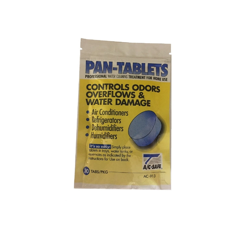 AC-SAFE - AC-Safe Air Conditioner Pan Cleaner Tablets 30 ct Tablets - Case of 12