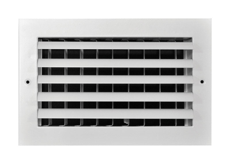 TRU AIRE - Tru Aire 10 in. H X 10 in. W 1-Way White Aluminum Wall/Ceiling Register