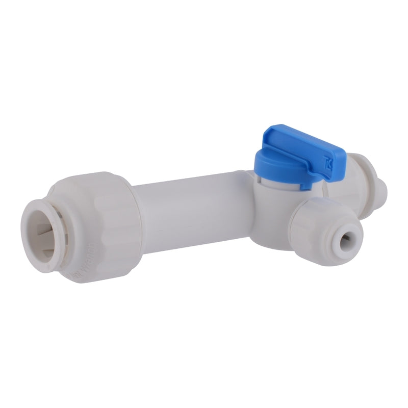 SHARKBITE - SharkBite 1/2 in. CTS X 1/2 in. D CTS in. Plastic Ice Marker Tee Valve