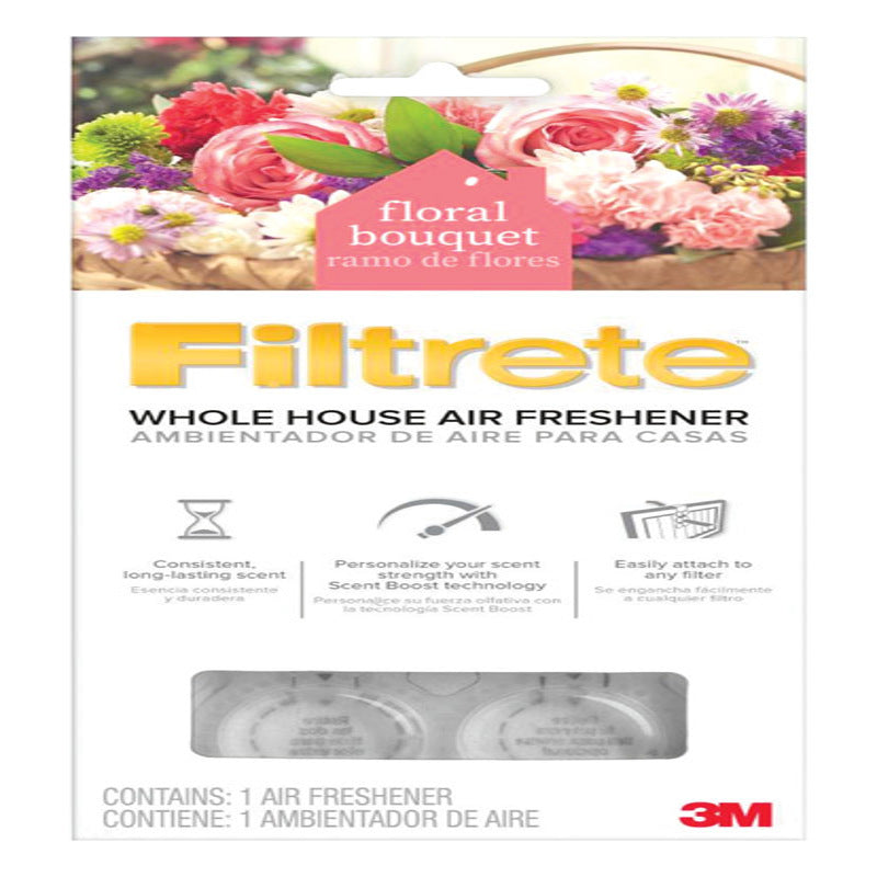 3M - Filtrete Floral Bouquet Scent Whole House Air Freshener 1 oz - Case of 12