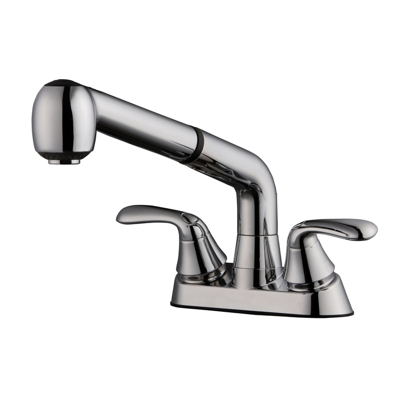 HOME PLUS - Home Plus Two Handle Chrome Laundry Faucet