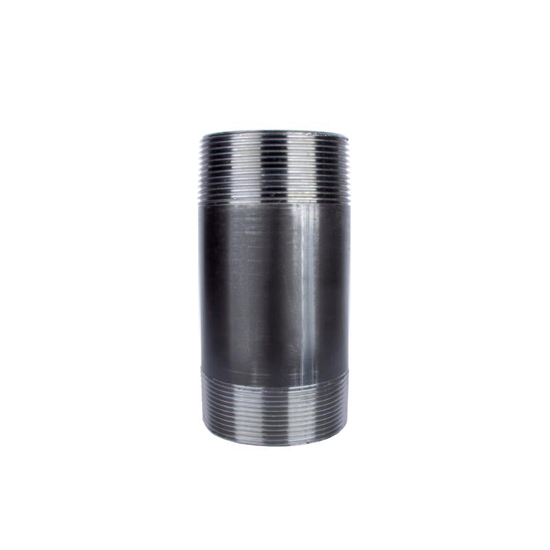 STZ INDUSTRIES - STZ Industries 4 in. MIP each X 4 in. D Black Steel 4 in. L Nipple