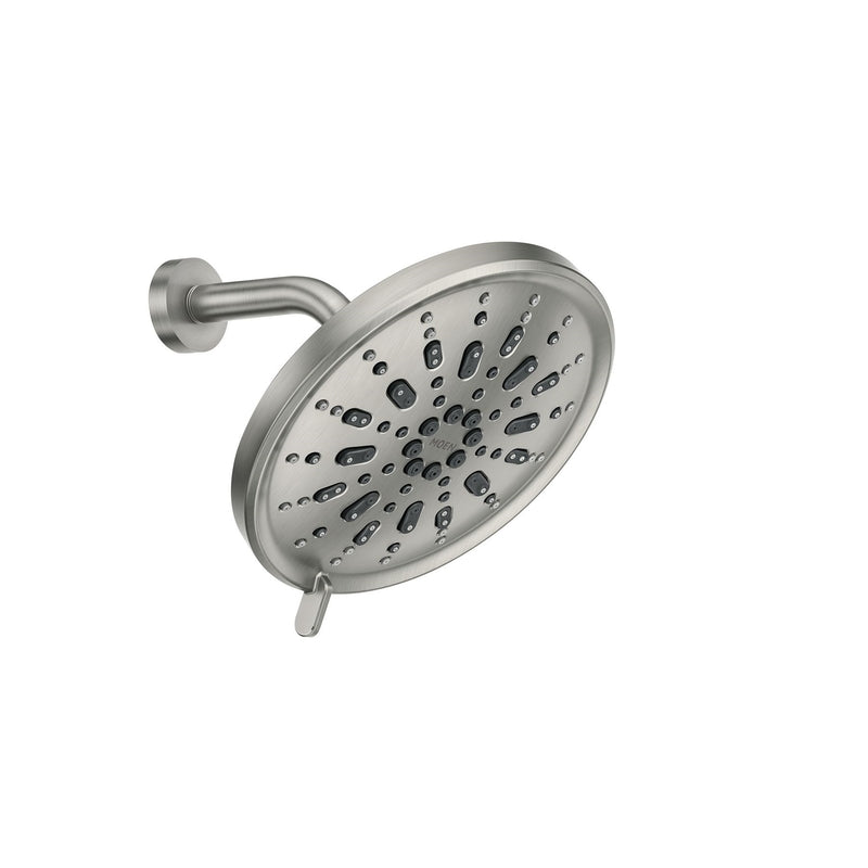 MOEN - Moen Enthrall Brushed Nickel 5 settings Rainshower Showerhead 1.75 gpm