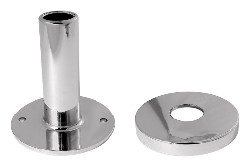 KEENEY - Keeney Chrome Plated Flange and Tube 1/2 in.