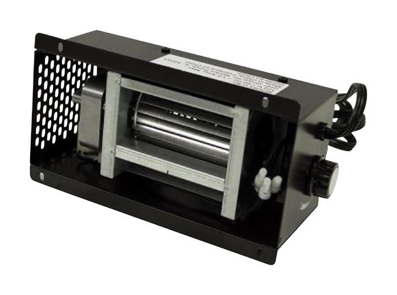 GHP - GHP Pleasant Hearth Black Metal Stove Blower