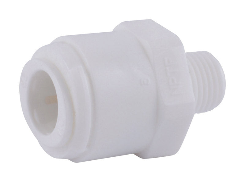 SHARKBITE - SharkBite Push to Connect 3/8 in. OD X 1/8 in. D MIP Plastic Adapter