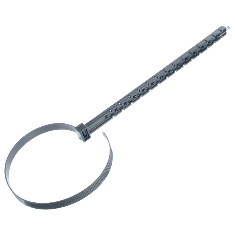 SIOUX CHIEF - Sioux Chief Zipstick Gray ABS Pipe Hanger