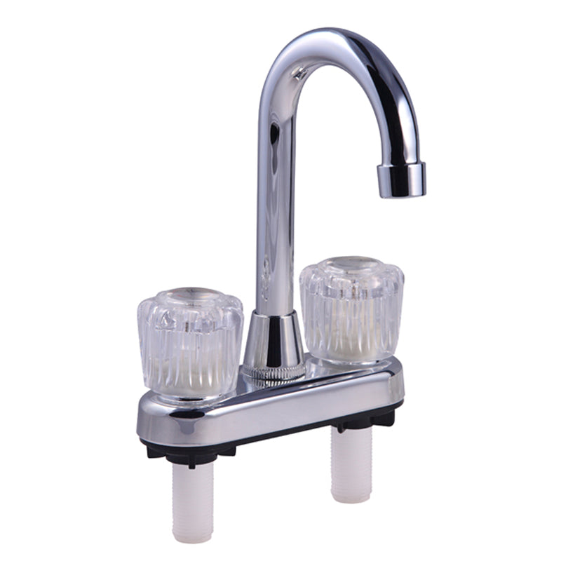 HOME PLUS - Home Plus Two Handle Chrome Bar Faucet