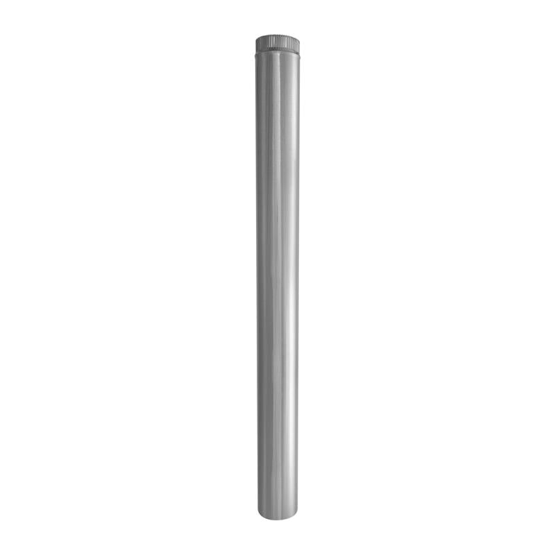 IMPERIAL - Imperial 5 in. D X 60 in. L Galvanized Steel Furnace Pipe - Case of 10