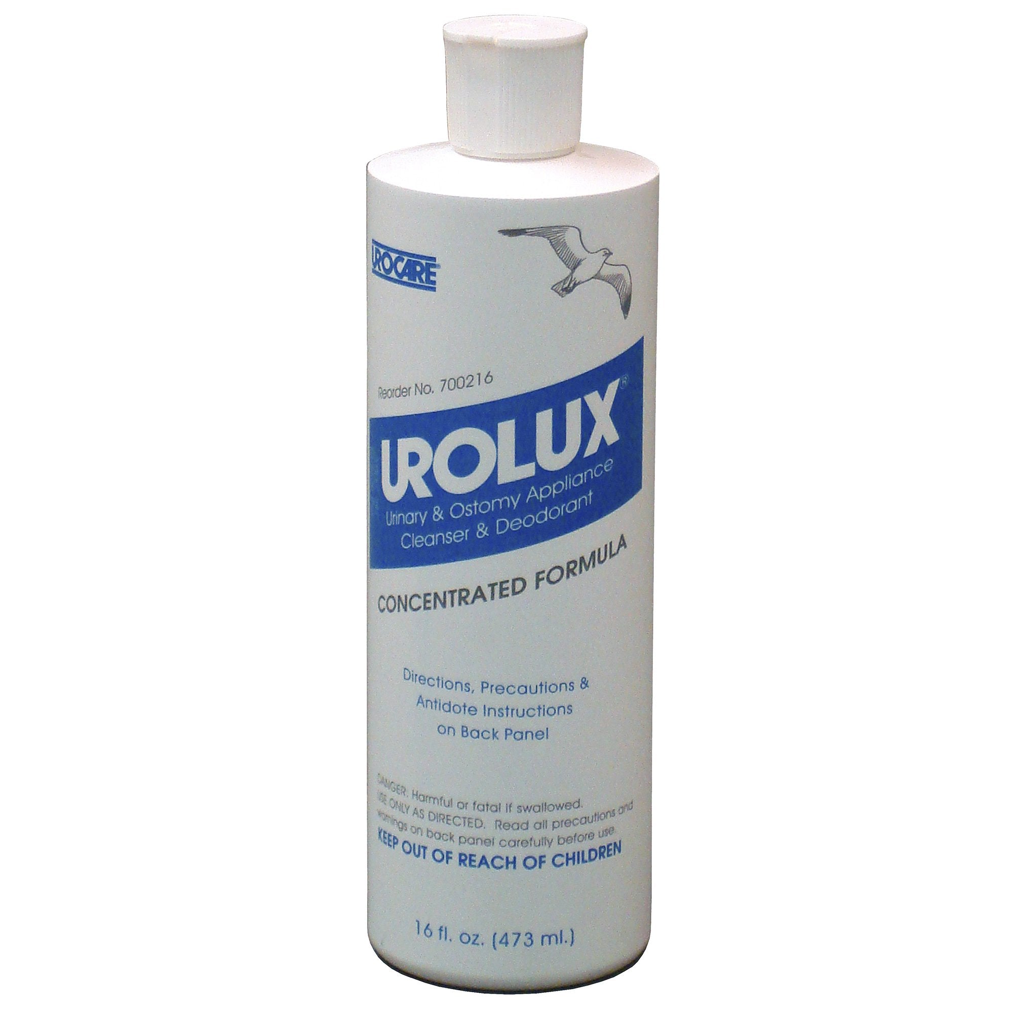 Urocare Products - Urinary and Ostomy Appliance Cleanser and Deodorant Urolux® Standard, 16 fl. oz. Bottle, Citrus Scent [1/EA]