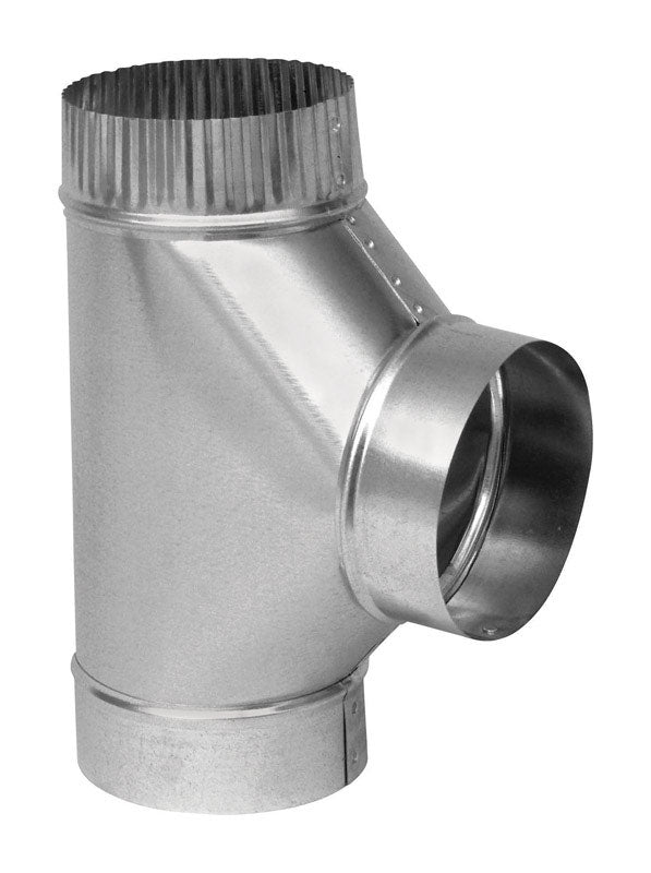 IMPERIAL - Imperial 7 in. X 7 in. X 7 in. Galvanized Steel Furnace Pipe Tee