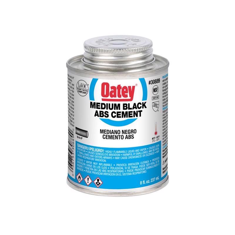 OATEY - Oatey Black Cement For ABS 8 oz