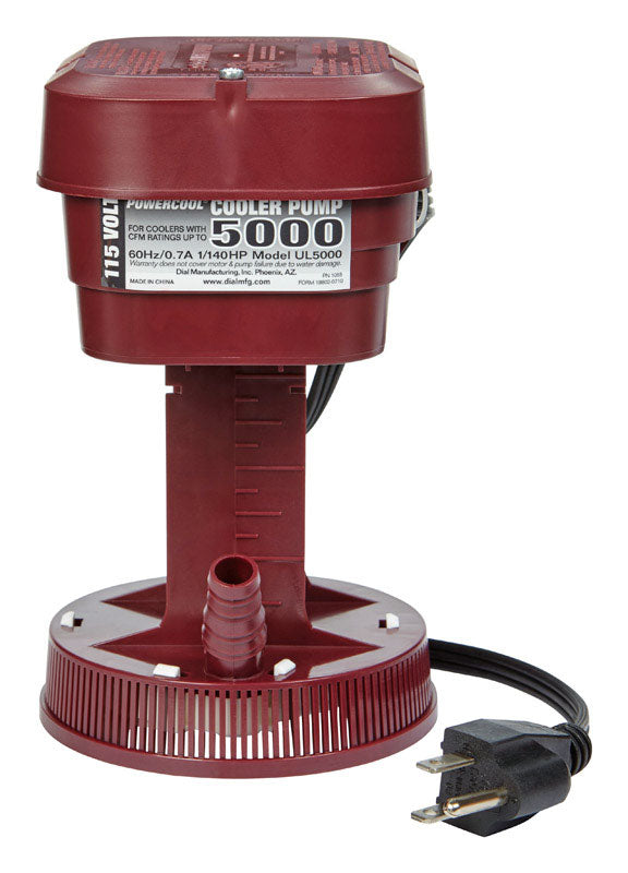 DIAL - Dial Red Plastic Evaporative Cooler Pump