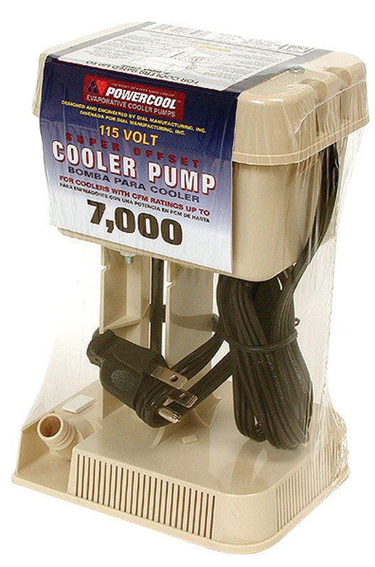 DIAL - Dial Tan Plastic Evaporative Cooler Pump