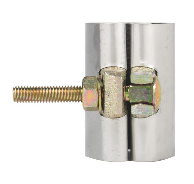 B&K - B&K 3 in. Galvanized Stainless Steel Pipe Repair Clamp