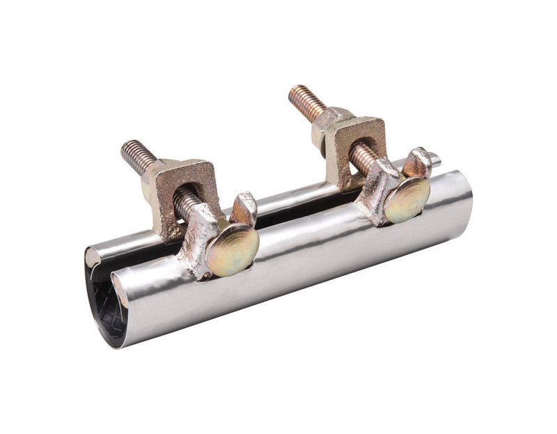 B&K - B&K 1 in. Galvanized 430 Stainless Steel Pipe Repair Clamp [160-705]
