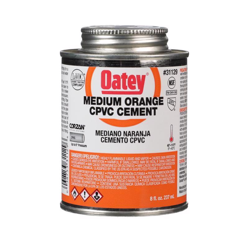 OATEY - Oatey Orange Cement For CPVC 8 oz