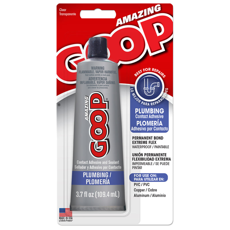 AMAZING GOOP - Amazing Goop Clear Adhesive and Sealant For PVC 3.7 oz