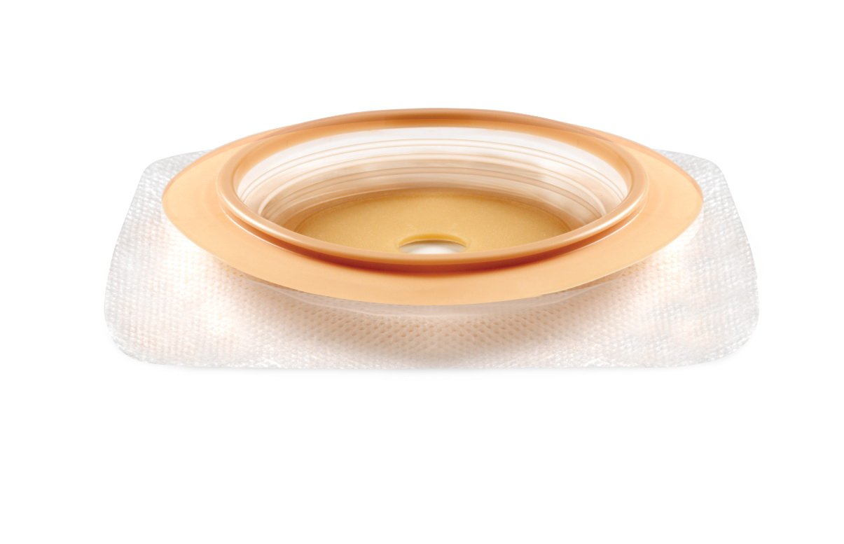ConvaTec - Ostomy Barrier Natura™ Trim to Fit Durahesive® Adhesive 57 mm Flange Sur-Fit® Natura® System Hydrocolloid 1/2 to 1-1/4 Inch Opening [10/BX]