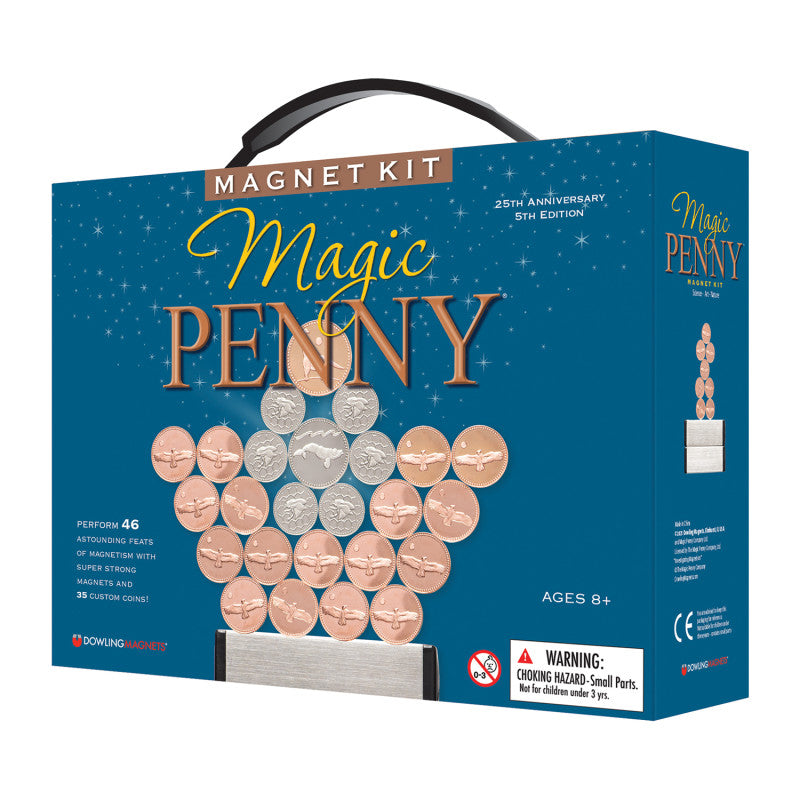 DOWLING MAGNETS - Dowling Magnets Magic Penny Magnet Kit 25th Anniversary Edition