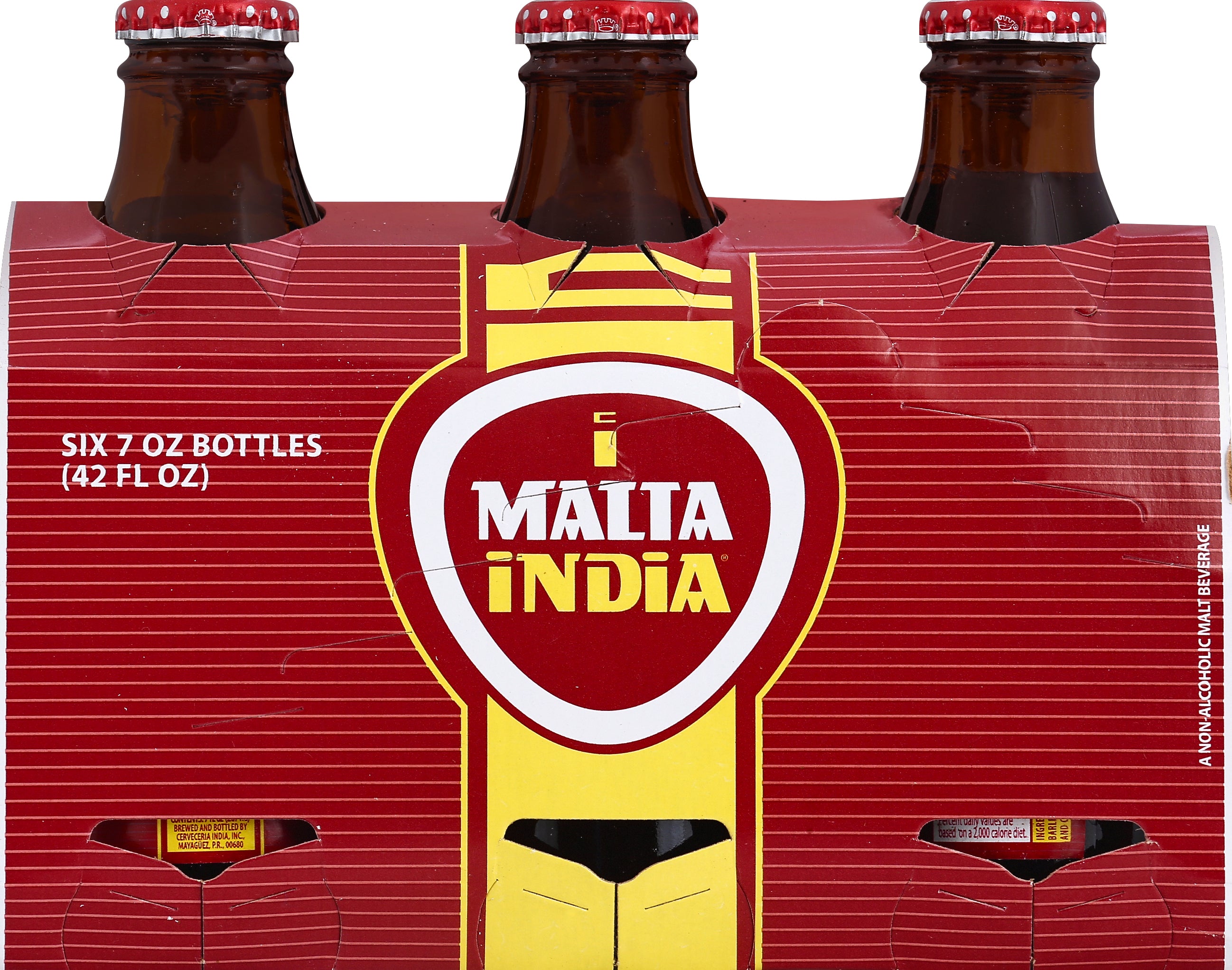 Malta India Malt Beverage 6 ea - Case of 4