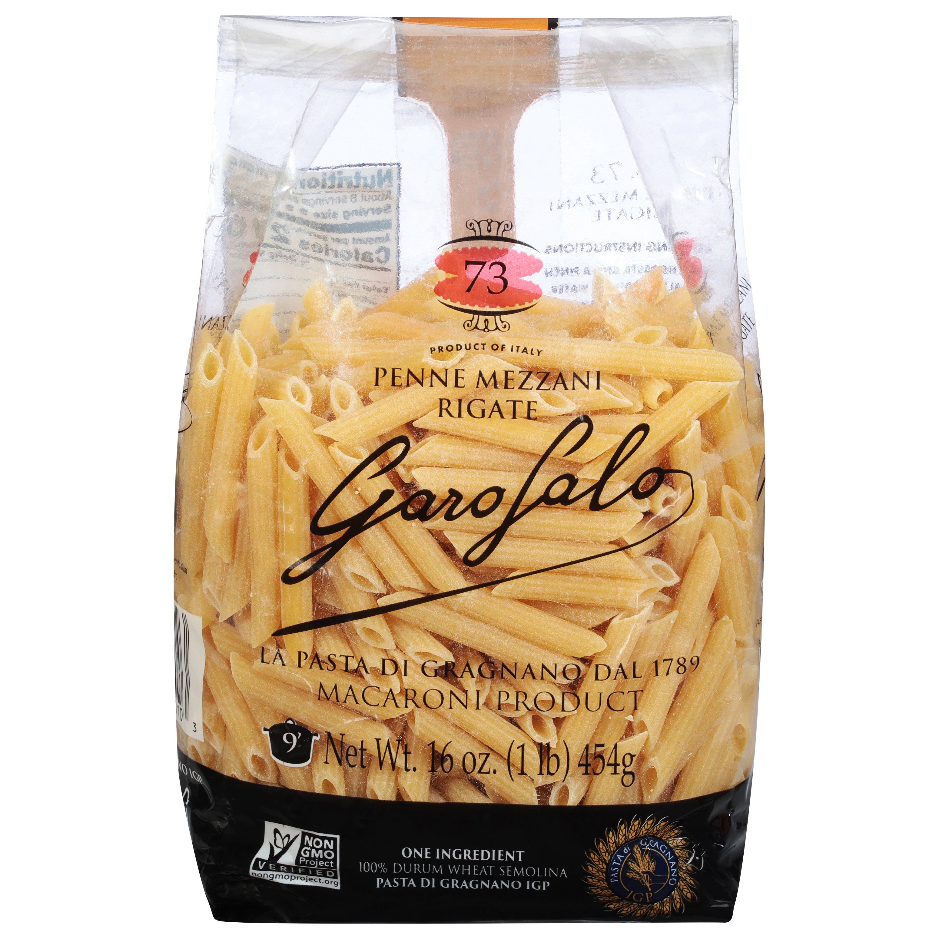 Garofalo Penne Mezzani Rigate 16 oz - Case of 12