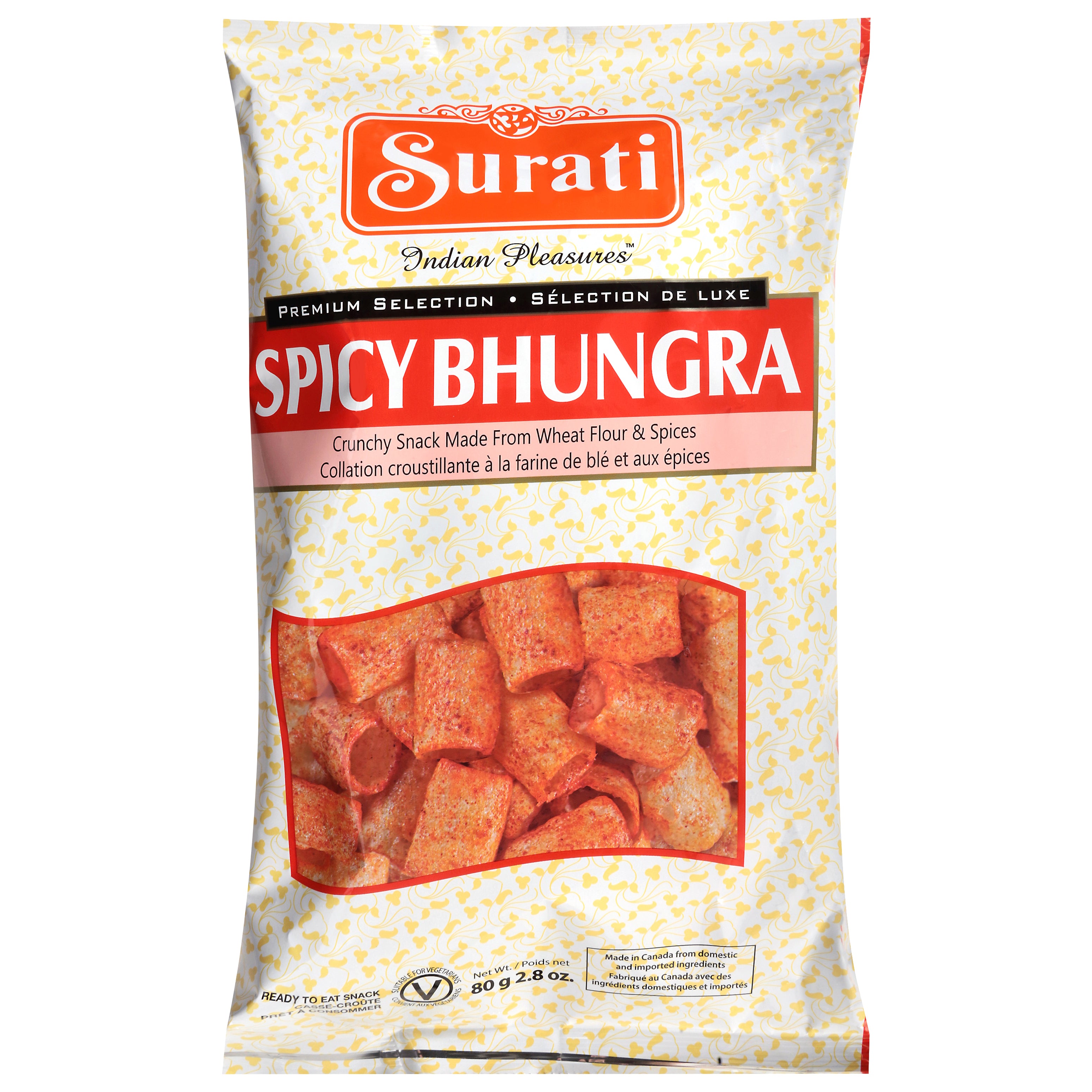 Surati Spicy Bhungra 80 g - Case of 15