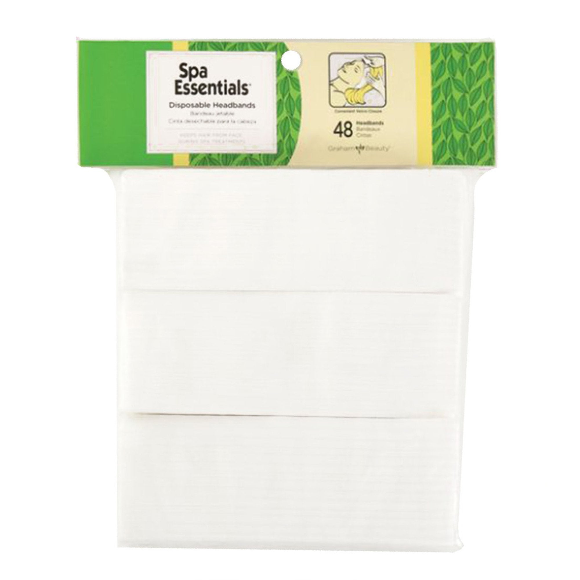 Graham Medical Products - Headband Spa Essentials® White One Size Fits Most [48/PK]