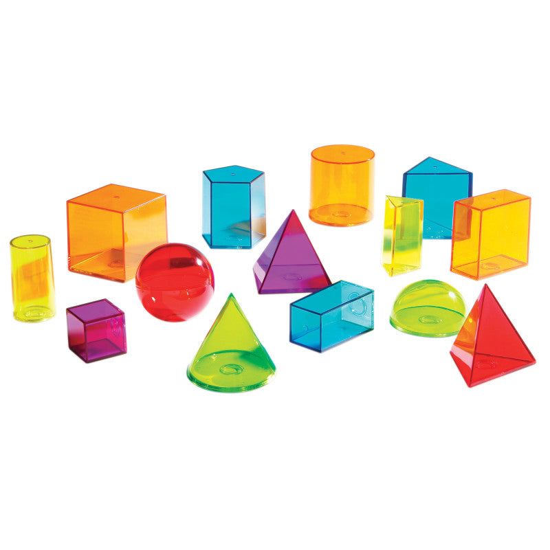 LEARNING RESOURCES - View-Thru Geometric Solids