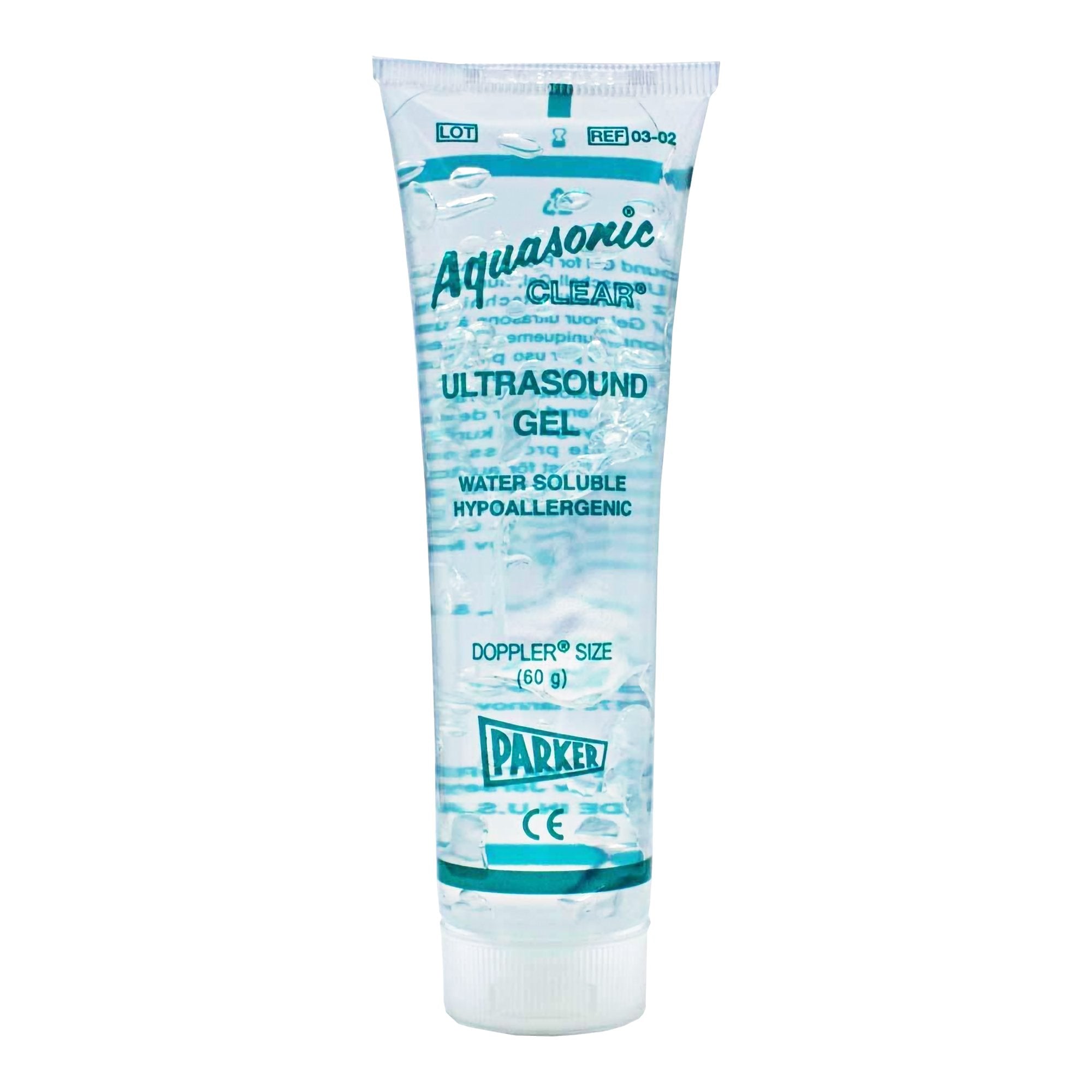 Parker Labs - Ultrasound Gel Aquasonic Clear® High Viscosity 2 oz. Tube NonSterile [144/CS]