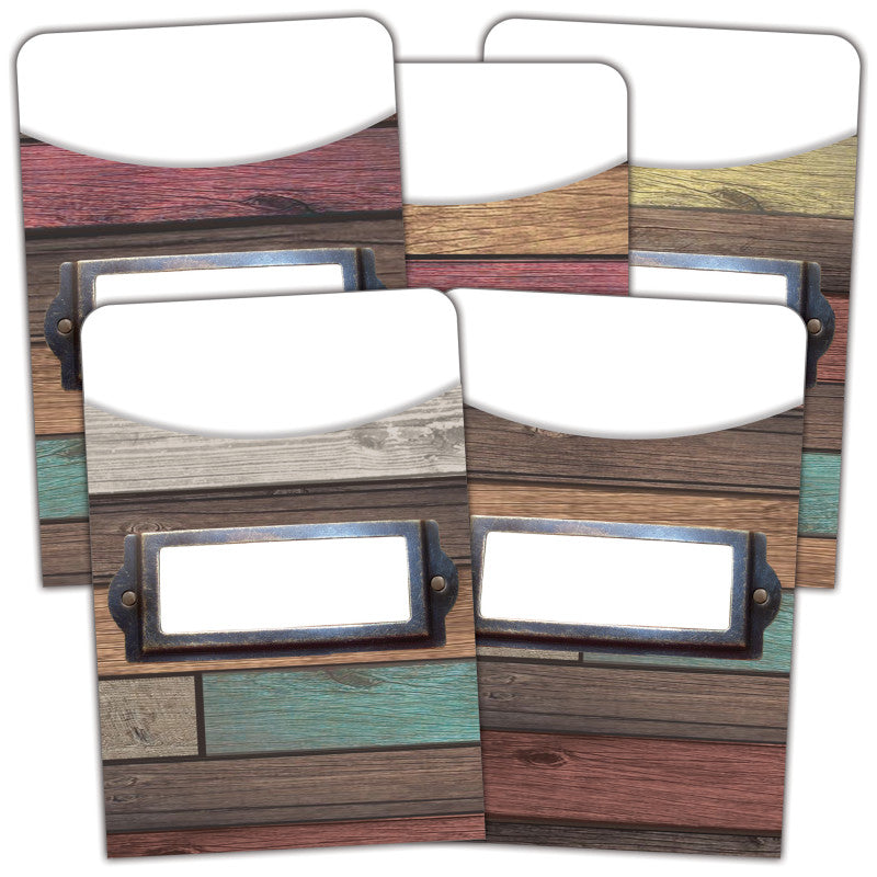 TEACHER CREATED RESOURCES - Home Sweet Classroom Library Pockets, 35 Per Pack, 3 Packs