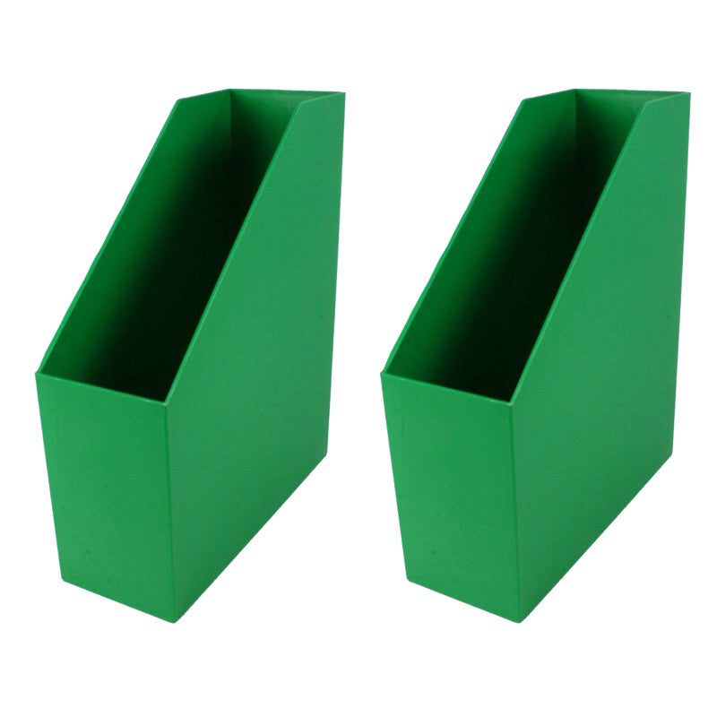 ROMANOFF - Magazine File, Green, Pack of 2