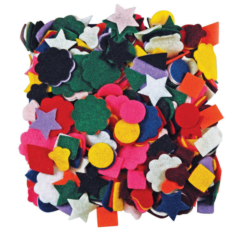 ROYLCO - Felt Shapes, Pack of 500