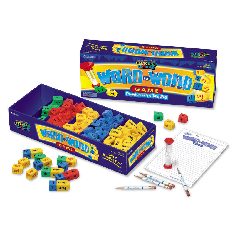 LEARNING RESOURCES - Reading Rods® Word for Word® Phonics Game