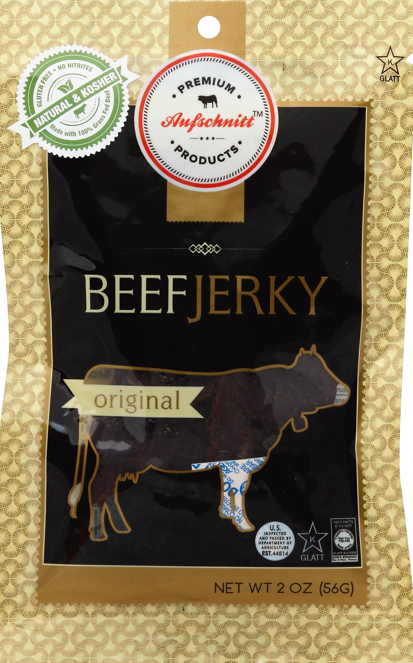 Aufschnitt Beef Jerky 2 oz - Case of 12