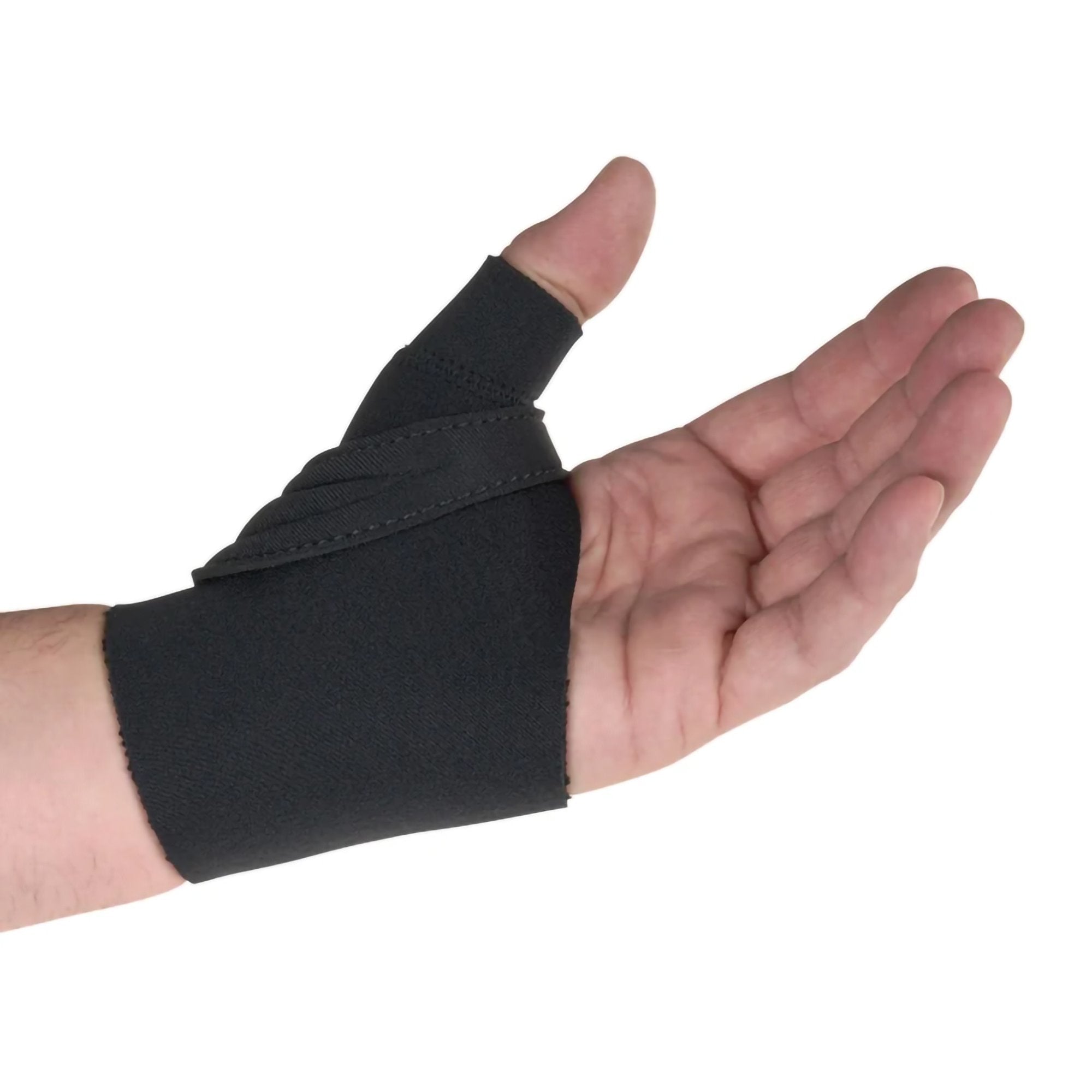 Performance Health - Thumb CMC Restriction Splint Comfort Cool® Adult Medium Wrap Around Strap Right Hand Black [1/EA]