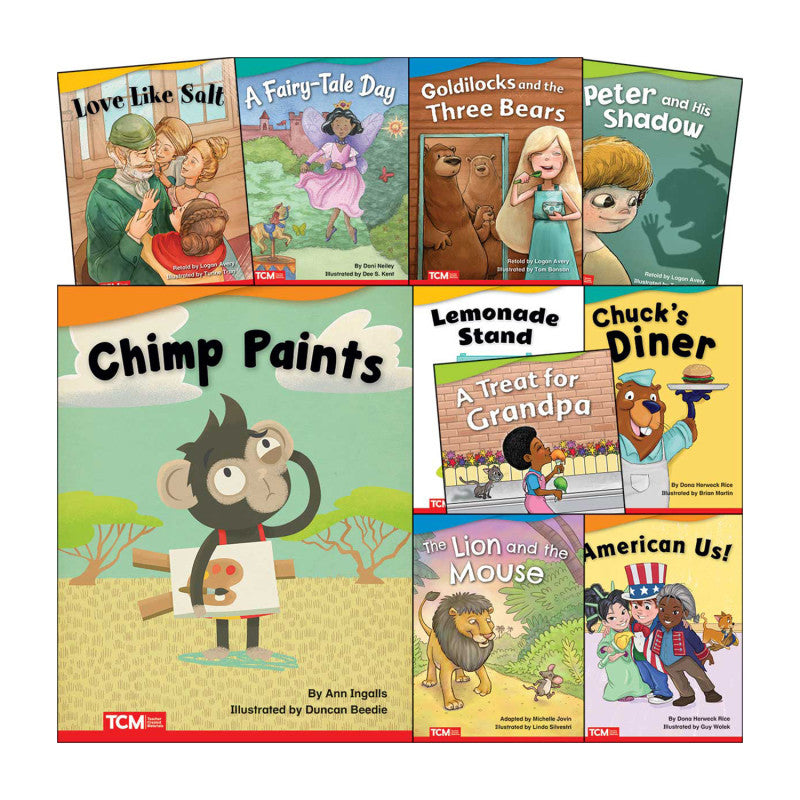 TEACHER CREATED MATERIALS - Literary Text Grade K Set 1: 10-Book Set