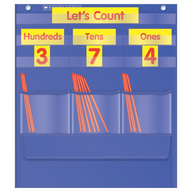 SCHOLASTIC TEACHING SOLUTIONS - Counting Caddie & Place Value Pocket Chart